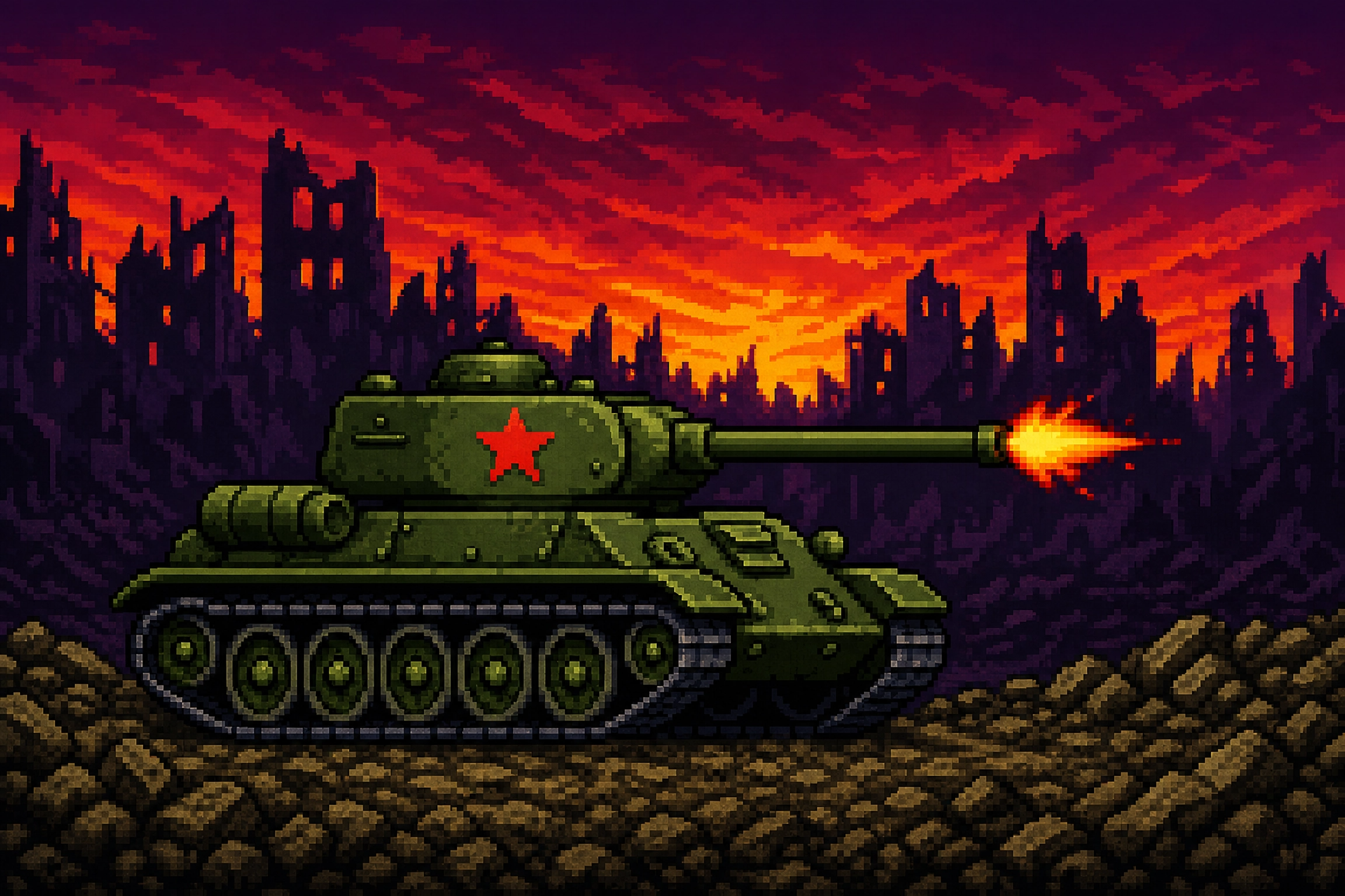 Stalingrad 1942 - action retro game by InfinitByte Studios